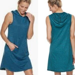 Tek Gear Drytek Athletic Pullover Hooded 
Workout Dress XL NWT